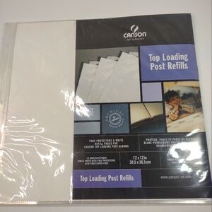 Canson Top Loading Post Refills